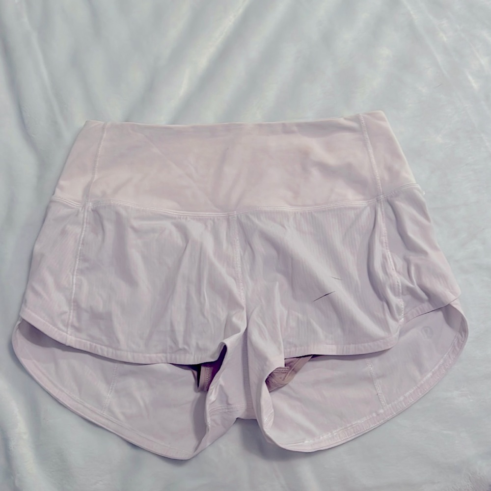 Lulu lemon white shorts